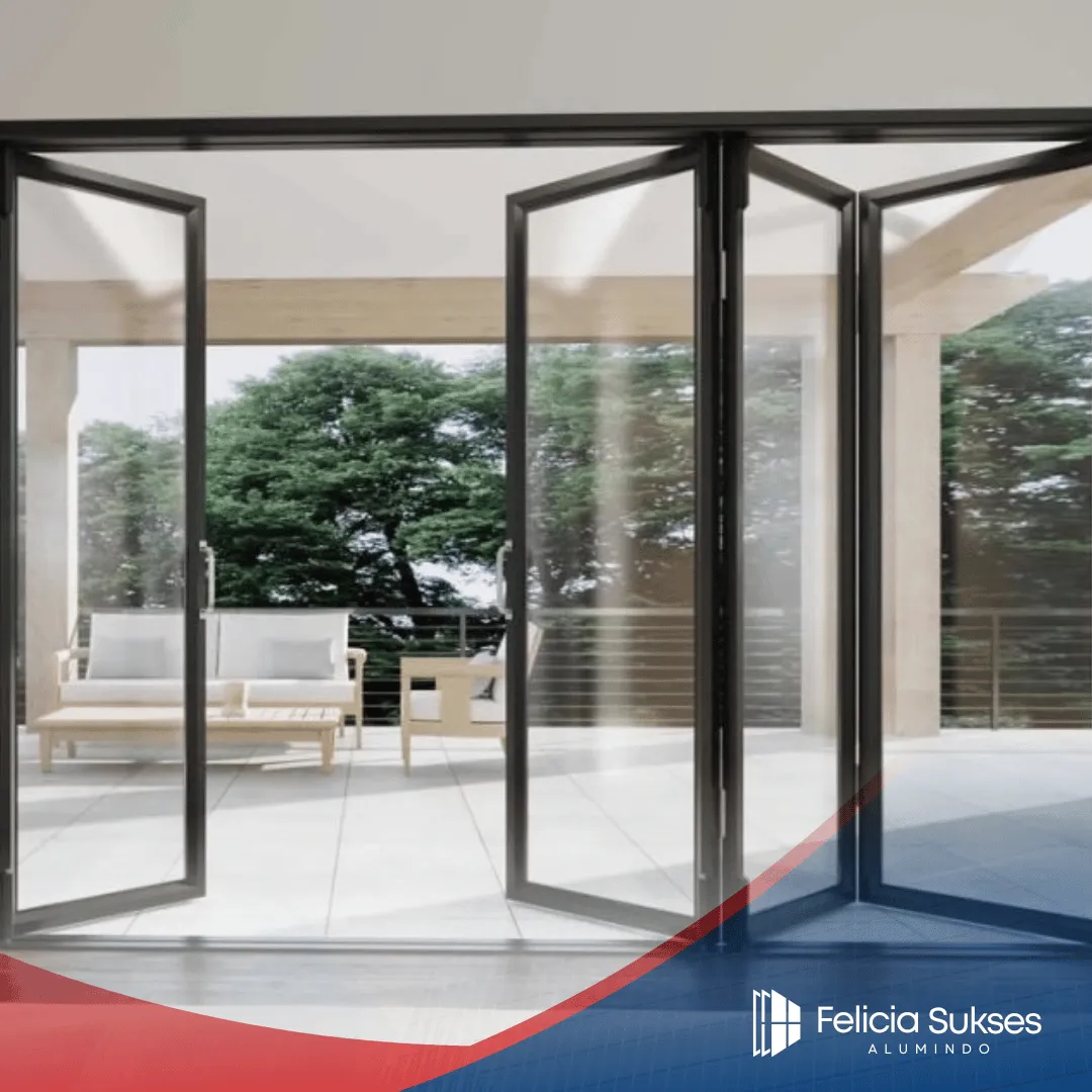 Pintu Lipat Aluminium